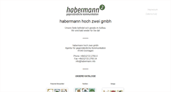 Desktop Screenshot of habermann.info