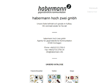 Tablet Screenshot of habermann.info